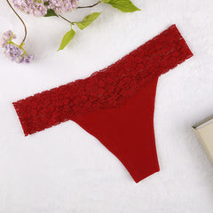 Women's Low Waist Sexy Lace Briefs