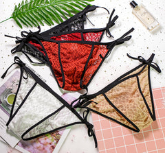 Men's Lace Strap Sexy Briefs