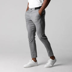 Men's New Breathable Business All-match Cotton Casual Pants