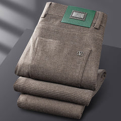 2024 Winter Thick Wool Warm Straight Business Casual Pants