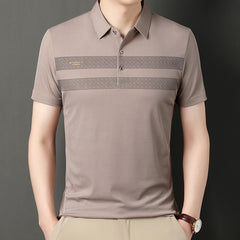 Summer Men's Soft Casual Business POLO Shirt