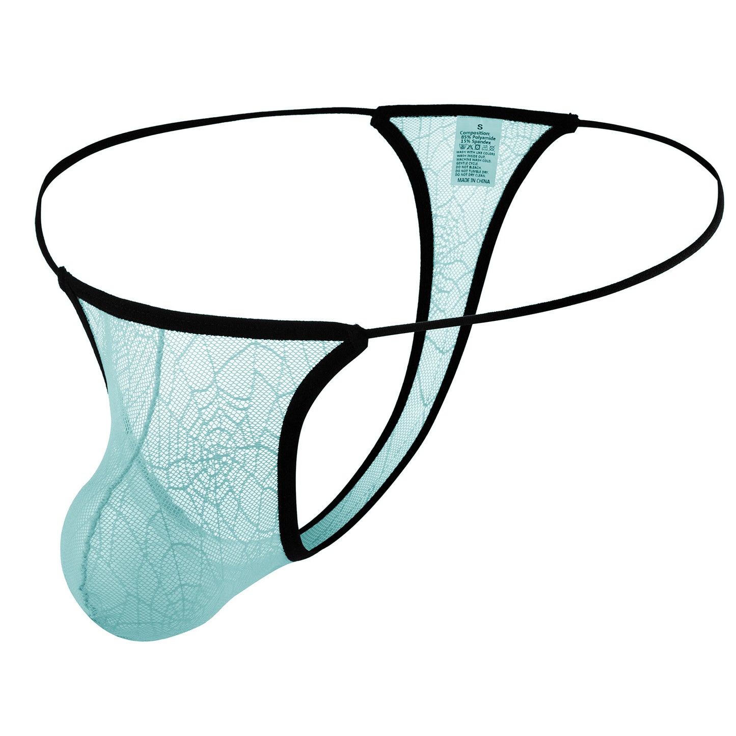 Men's Lace Pouch Thong