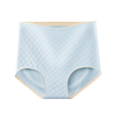 [ 5PCS ] Sexy Seamless Large Size High Waist Cotton Panties