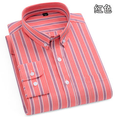 Men's 100% Cotton Striped Casual Shirt