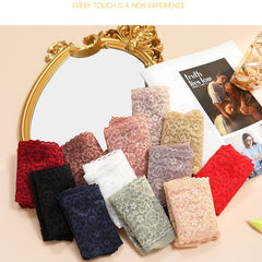 [ 5PCS ] High waist tummy tuck lace briefs