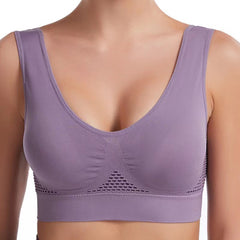 Mesh Breathable Sports Bra