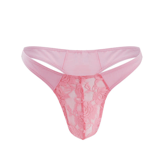 Trendy personalized lace U-convex perspective Panties