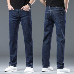 Men's New Straight Loose Stretch Jeans