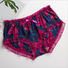 Large Size Milk Silk Comfortable Briefs