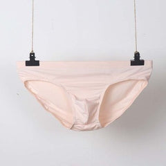 Men's Ice Silk Nylon Breathable Fashionable Low Waist Briefs
