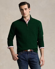 Men's Business Casual Lapel Knit Sweater