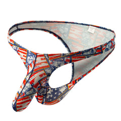 Men's Fashion Sexy Large Size Printed Briefs
