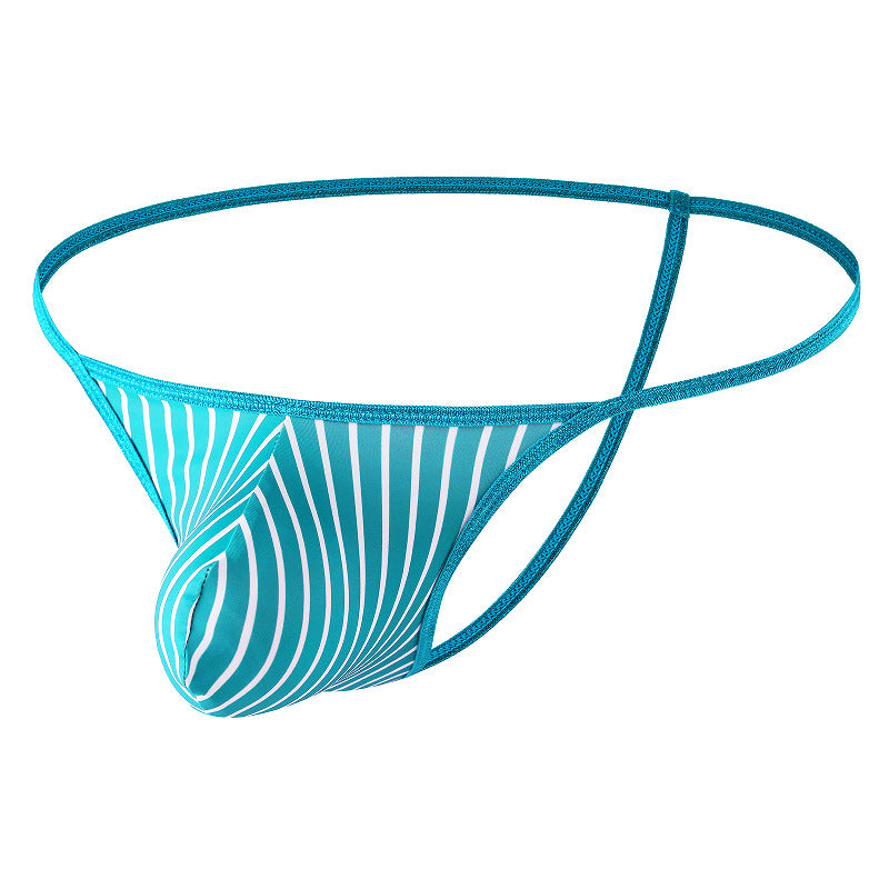 Men's Striped Sexy Thong