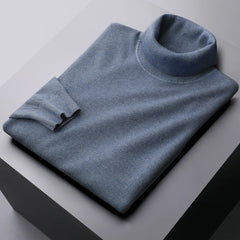 Turtleneck Warm Worsted Knit Sweater