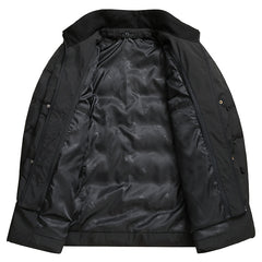 New winter fake two-piece business casual down jacket