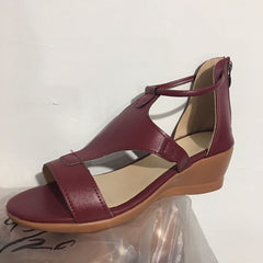 New solid color women's sandals