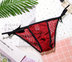Men's Lace Strap Sexy Briefs