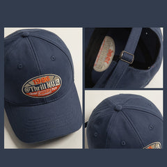 Men's Embroidered All-match Casual Baseball Cap Sun Visor Cap