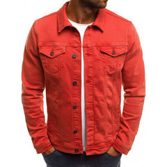 Men's Slim Workwear Denim Jacket