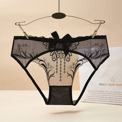 Popular Lace Bow Comfortable Briefs