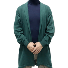Men's Long Knit Cardigan
