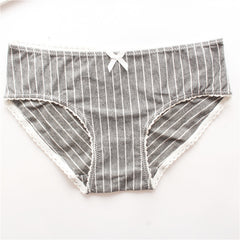 Men's Low Rise Cotton Sexy Comfortable Lace-Up Briefs