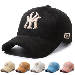 New fashion embroidered letters men and women all-match hat