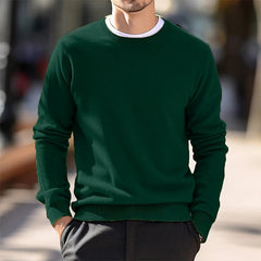 2024 New Men's Round Neck Knitted Sweater