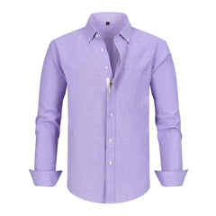 Men's Business Anti-wrinkle Zipper Shirt