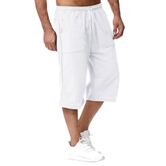 Men's Casual Cotton and Linen Sports Pants