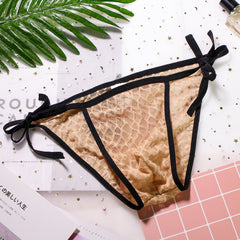 Men's Lace Strap Sexy Briefs
