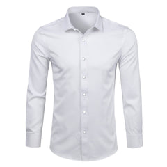 2024 Men's Fashion Printed Long Sleeve Casual Shirt