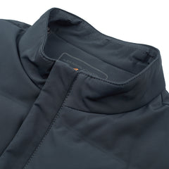 New stand collar warm white duck down business down jacket