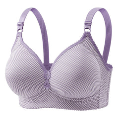 Large size non-wired bra