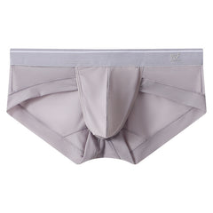 Men's Ultra-thin Ice Silk Mesh Breathable Quick-drying Transparent Sexy Briefs