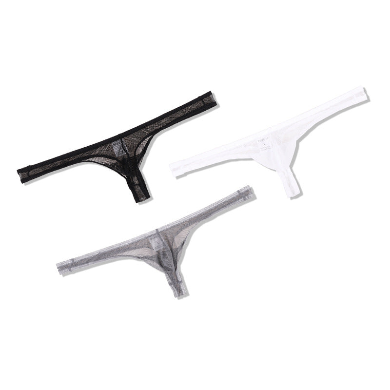 Men's Mesh Transparent Breathable Thong