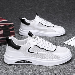 Breathable thin mesh hollow casual shoes
