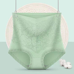 High waist antibacterial antibacterial hip lifting plus size panties