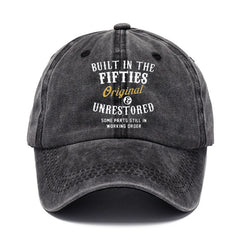 Men's Retro Soft Top Baseball Cap