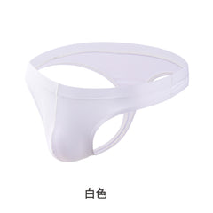 Men's Transparent Ice Silk Soft Skin-friendly Thong