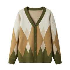 2023 New V-neck Loose Casual Knitted Cardigan