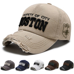 New personalized letter denim baseball cap