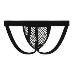 Men's Sexy Hollow Breathable Thong