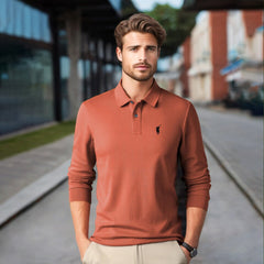 Men's Lapel High-end Business Casual Polo Shirt