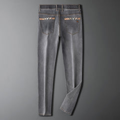 High-end fashion slim fit casual trendy jeans