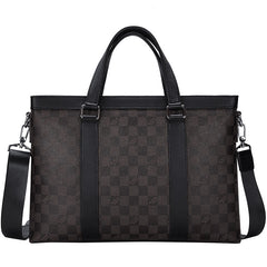 Men's Genuine Leather Laptop Bag Business Casual Handbag