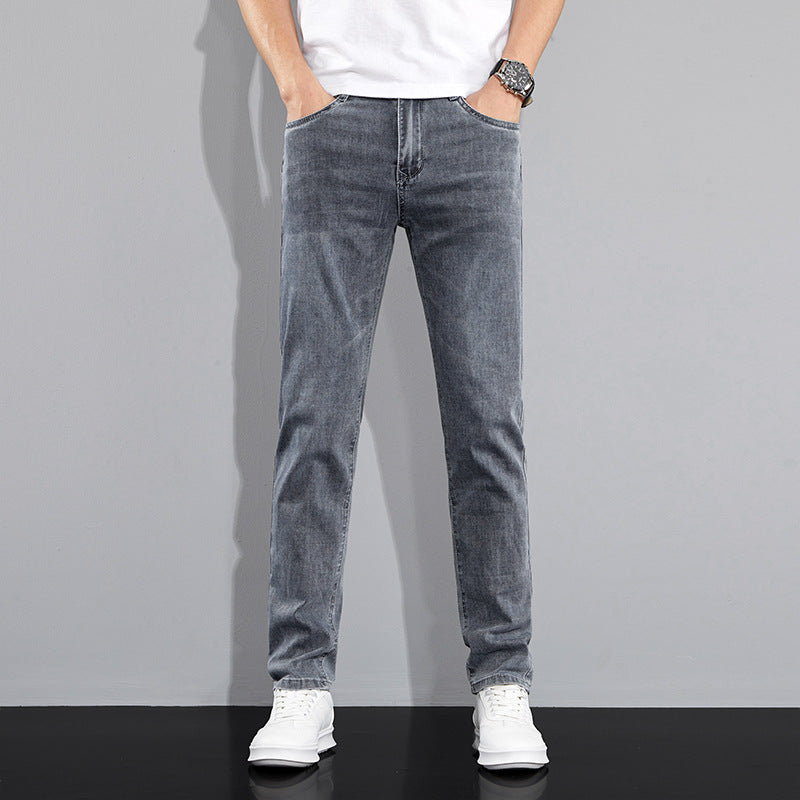 2024 Men's Fashionable and Versatile Casual High-end Jeans