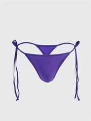 Men's Seamless Breathable Transparent Ice Silk String Thong