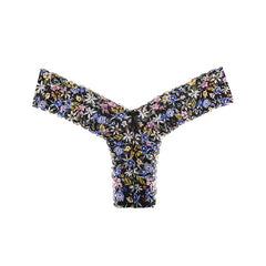 2024 New Sexy Lace Print Quick-drying Breathable Seamless Low-waist Skin-friendly Thong