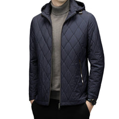 Men's Warm Hooded Cotton Jacket